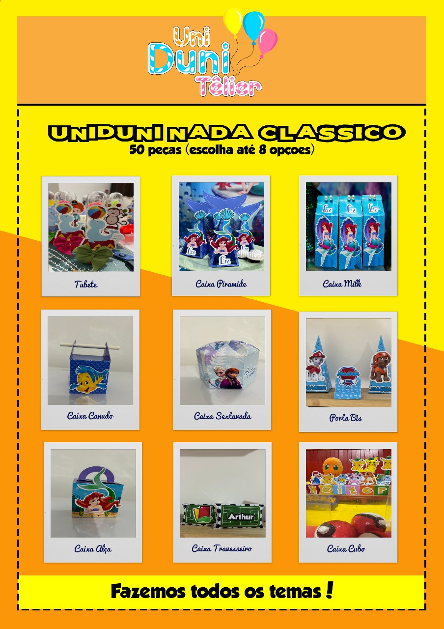 UniDuni Clássico 50 peças