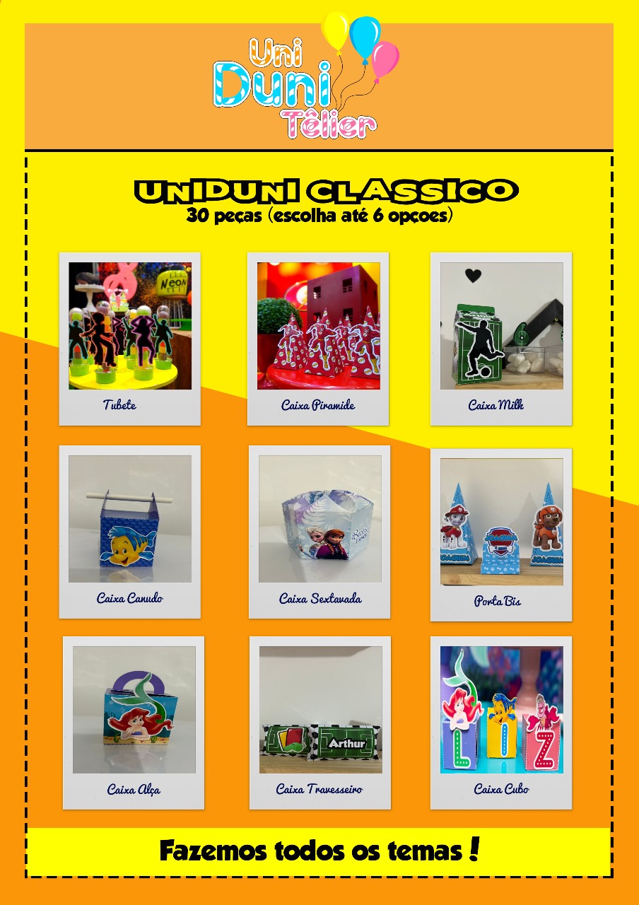 UniDuni Clássico 30 peças